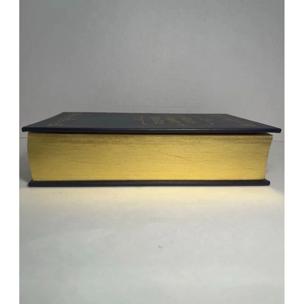 Grimms Complete Fairy Tales Barnes & Noble Leatherbound Gold Gilt Navy Blue 1993